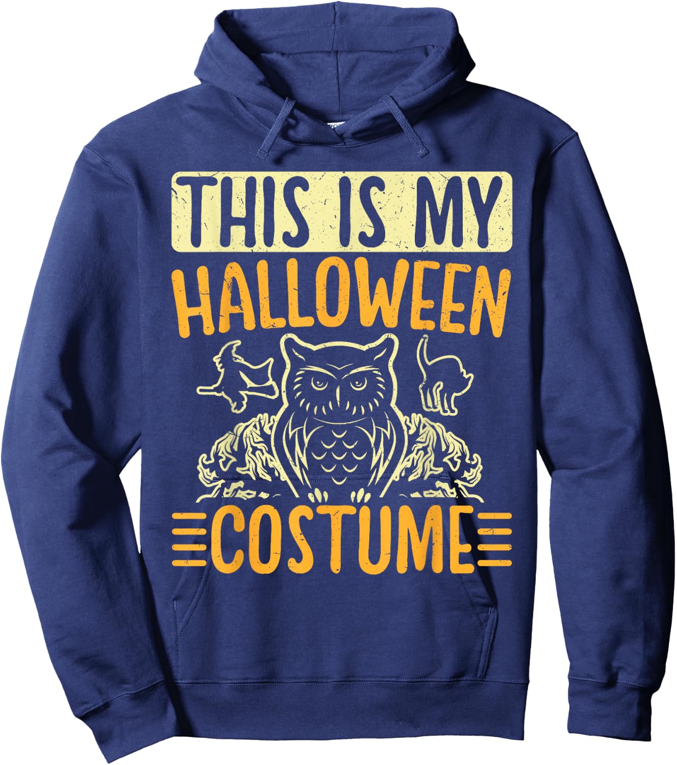 This Is My Halloween Costume Men Women Halloween Costume Hoodie - Hoodie | Navy