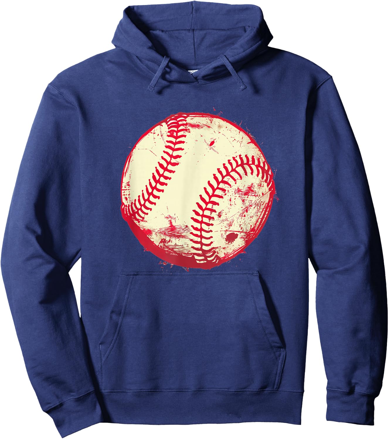 Baseball Player and Fan Hoodie - Hoodie | Navy