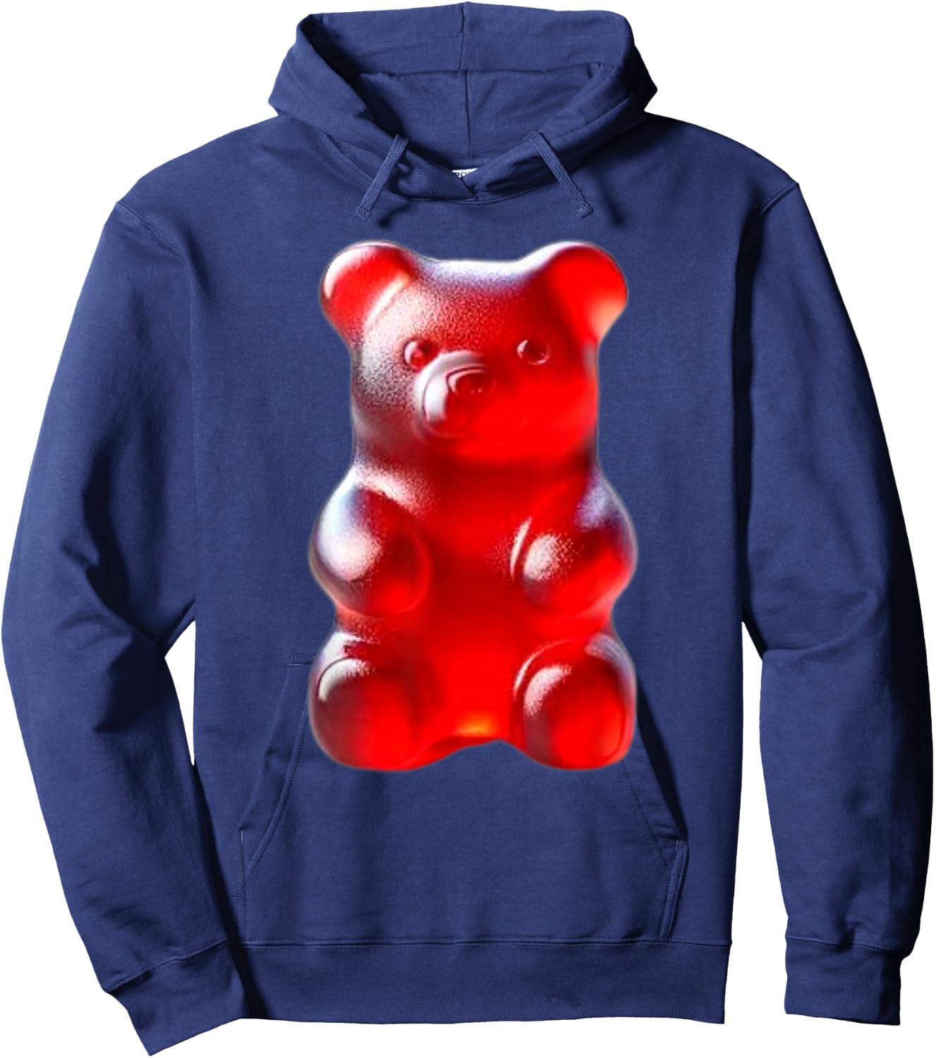 Red Gummy Bear Hoodie - Hoodie | Navy