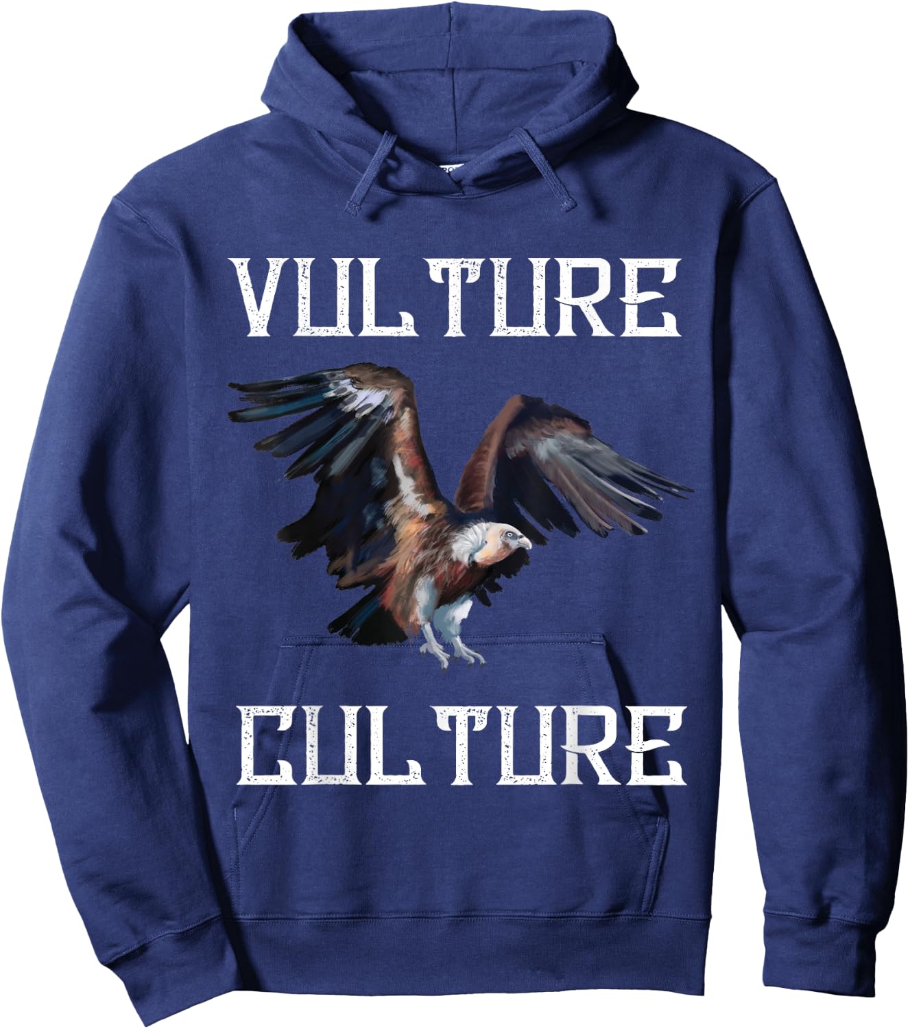 Vulture Culture Ornithology Turkey Vulture Bird Vulture Hoodie - Hoodie | Navy