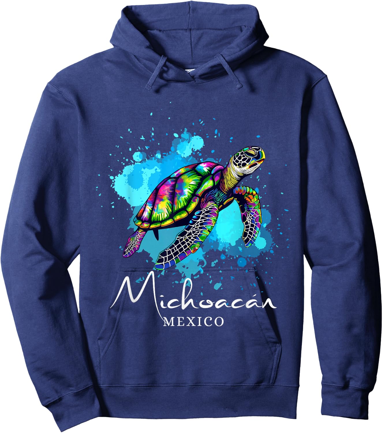 Michoacán Mexico Souvenir Hoodie - Hoodie | Navy