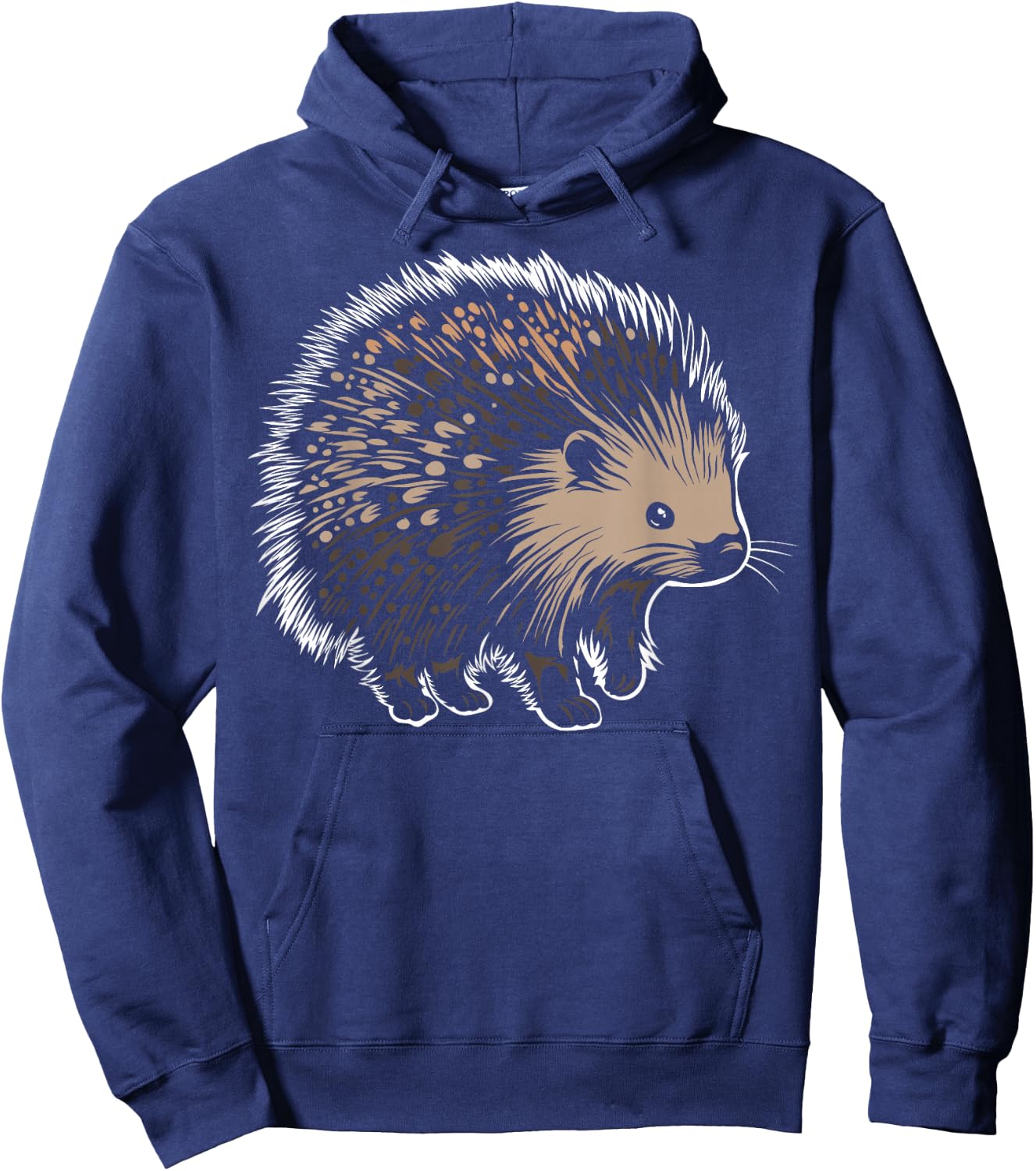 USA America - Animals - North American Porcupine Hoodie - Hoodie | Navy