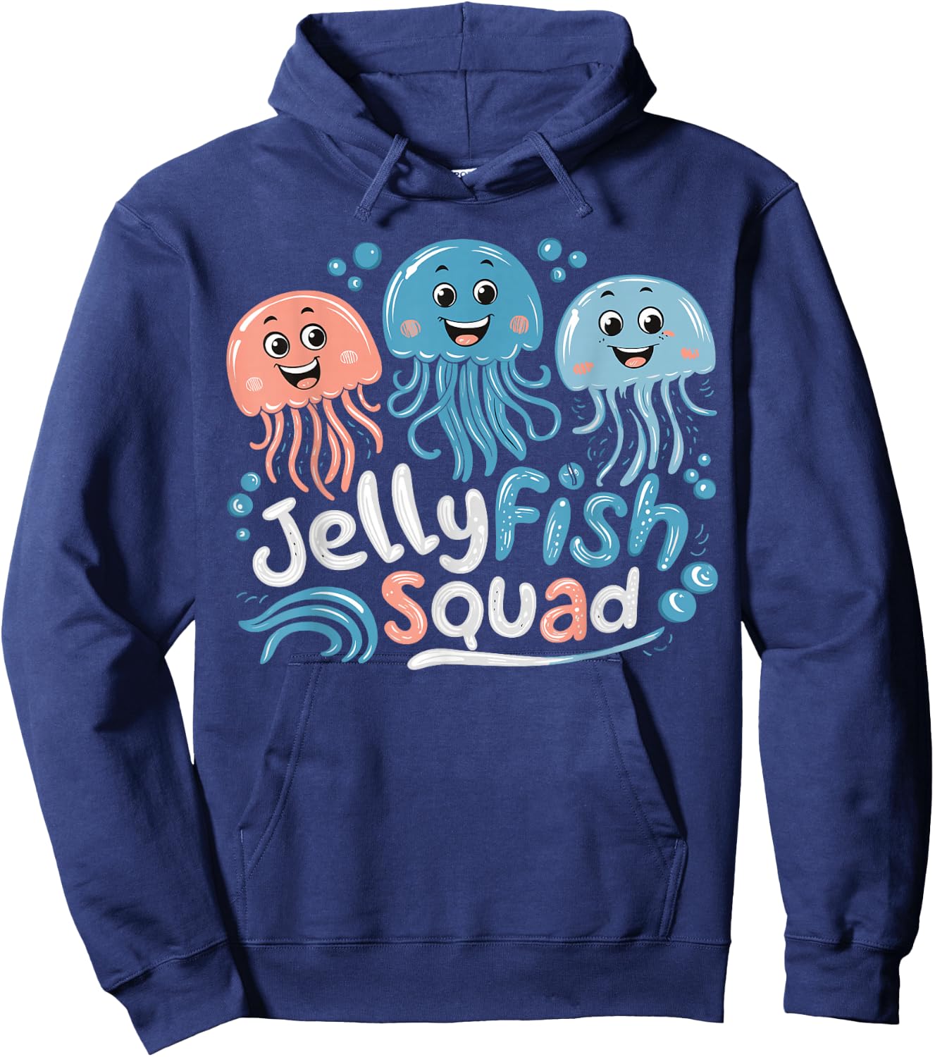 Jellyfish Squad for Jellyfish Lover Shirt | Jellyfish Hoodie - Hoodie | Navy