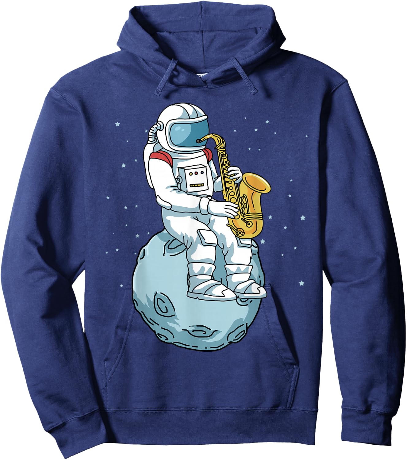 Saxophone Shirt Men Women Saxophonist Gifts Jazz Music Hoodie - Hoodie | Navy