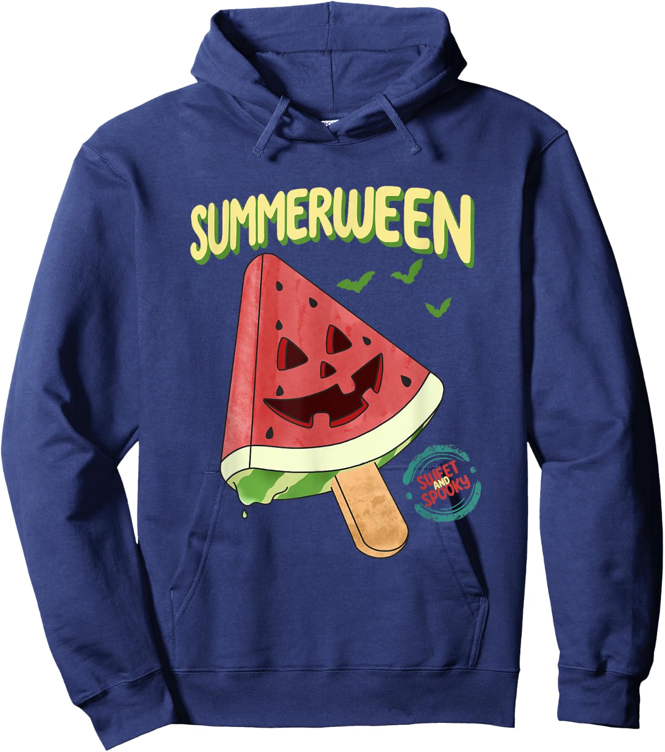 Summerween Sweet And Spooky Halloween Hoodie - Hoodie | Navy