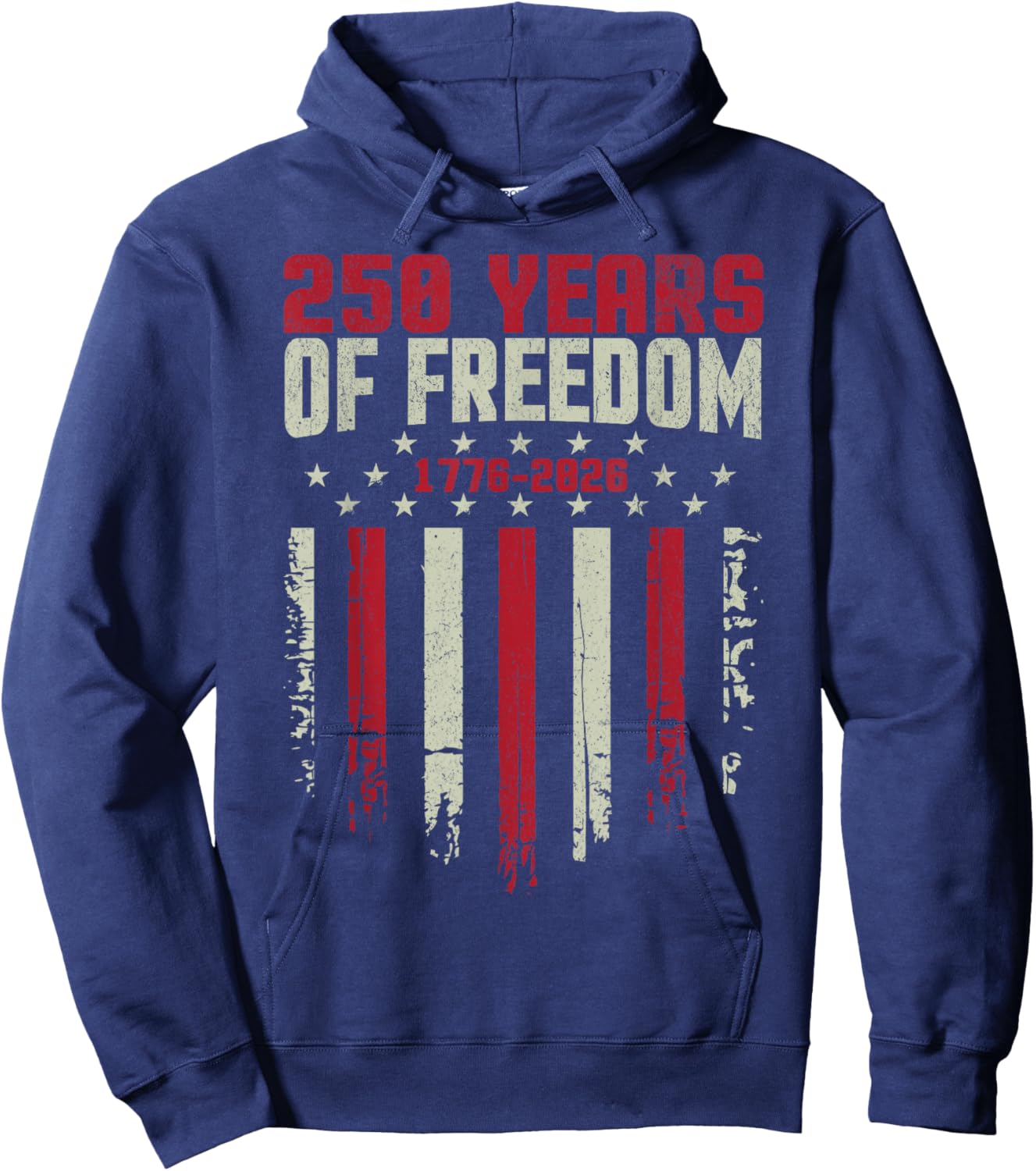 America Retro 250 Years 250th Anniversary USA Shirt 1776 Hoodie - Hoodie | Navy
