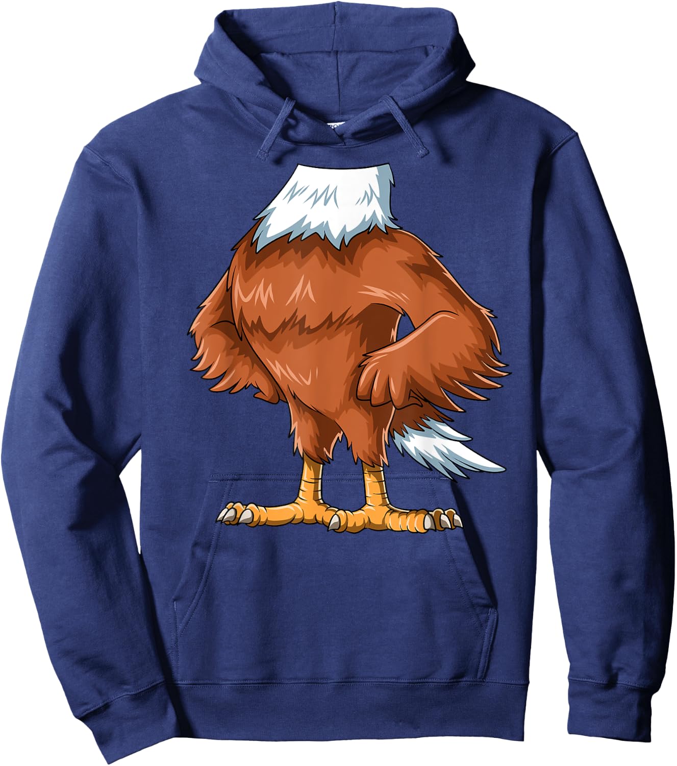 Easy Eagle Costume Eagle Body Headless Eagle Costume Hoodie - Hoodie | Navy