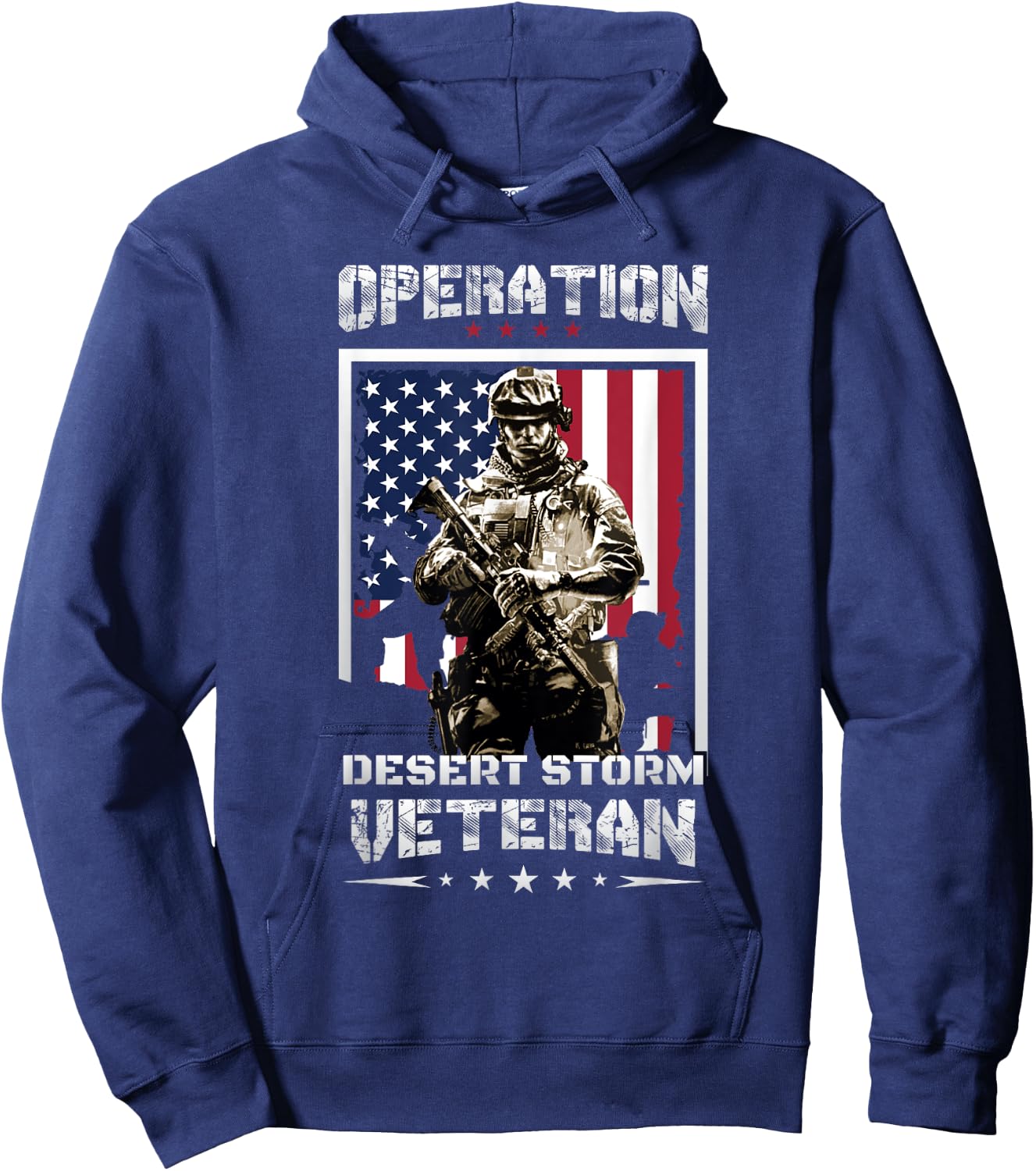 Veteran Shirt Operation Desert Storm Men Women USA Gift Hoodie - Hoodie | Navy
