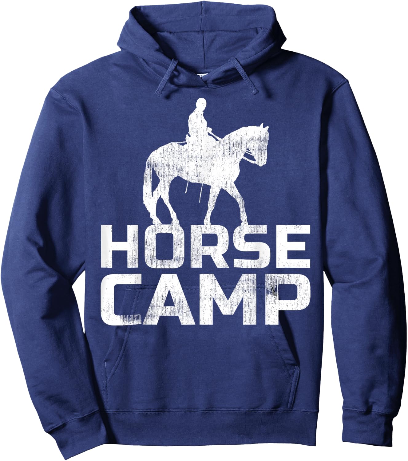 Horse Camp Trainer Shirt Horses Lover Equine Stables Farm Hoodie - Hoodie | Navy