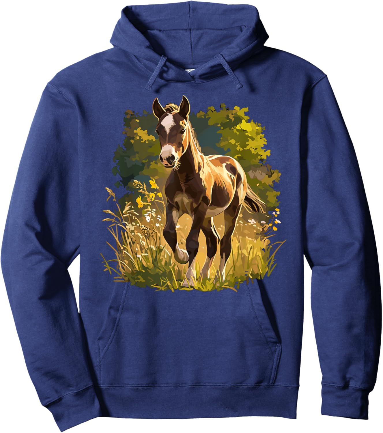Horses Horse Hoodie - Hoodie | Navy