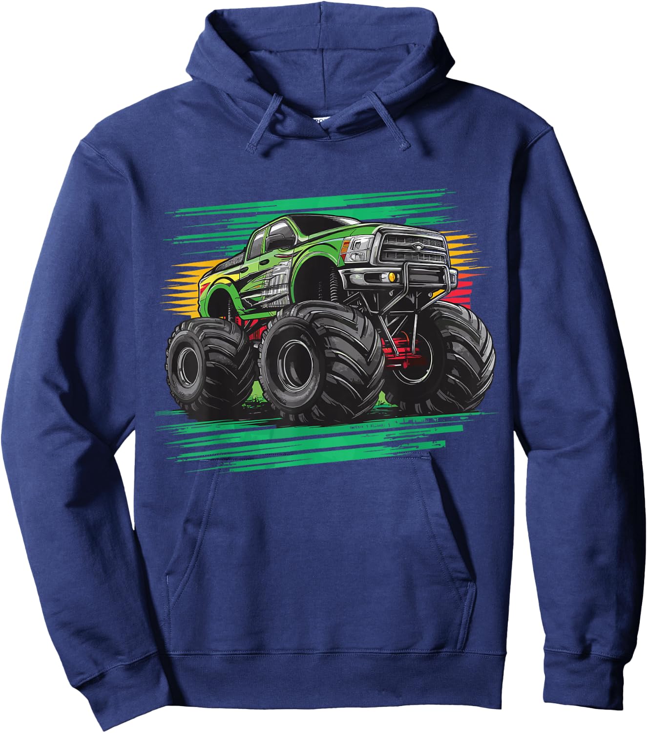 Monster Truck for toddlers Youth & Adults Hoodie - Hoodie | Navy