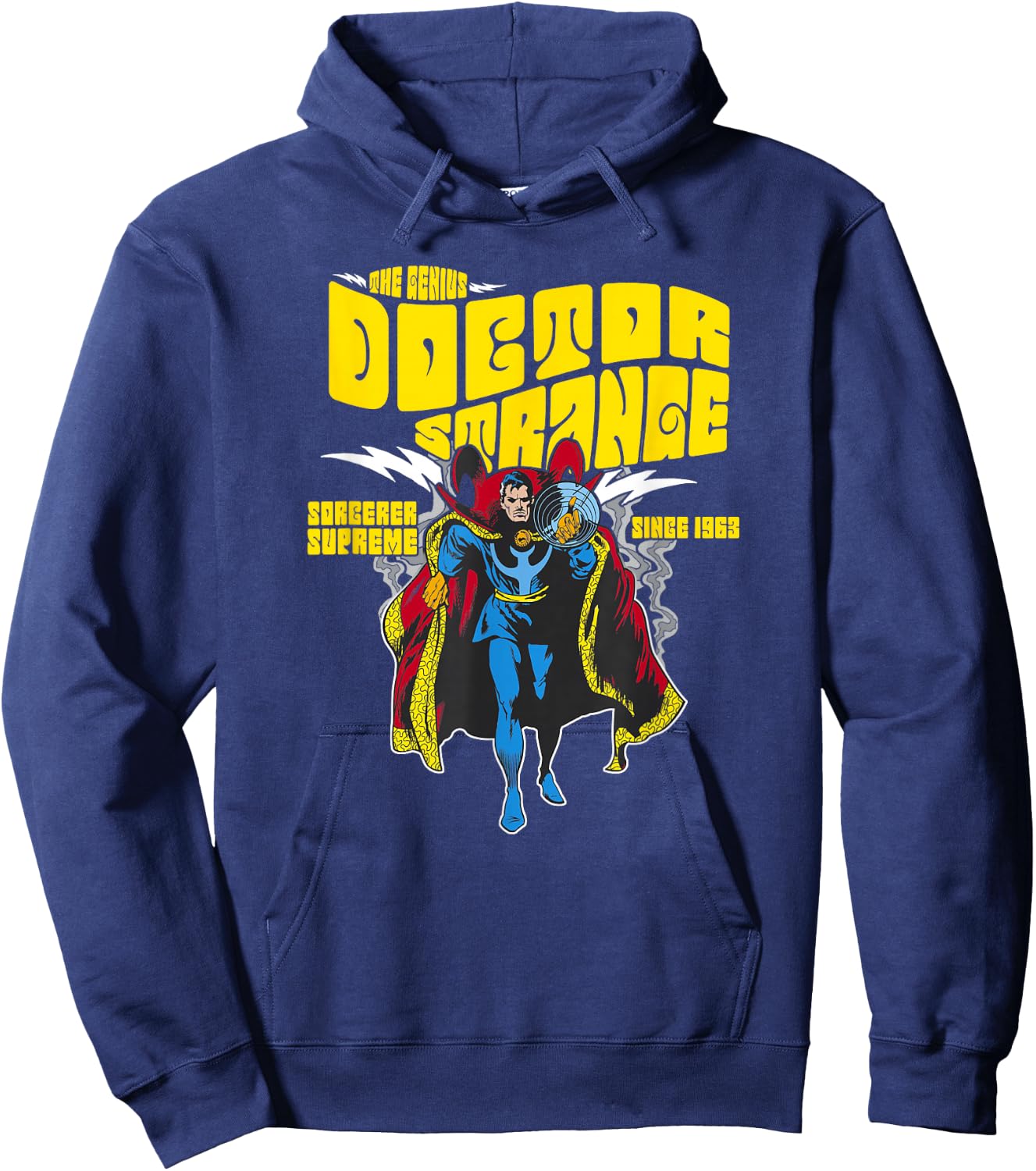 Marvel Avengers Doctor Strange Vintage Retro Comic 1963 Hoodie - Hoodie | Navy