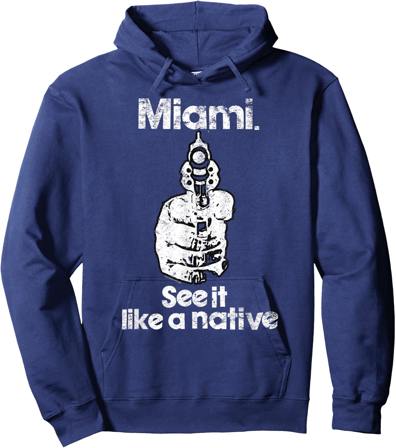 Ripple Junction Miami See it like a native Hoodie - Hoodie | Navy