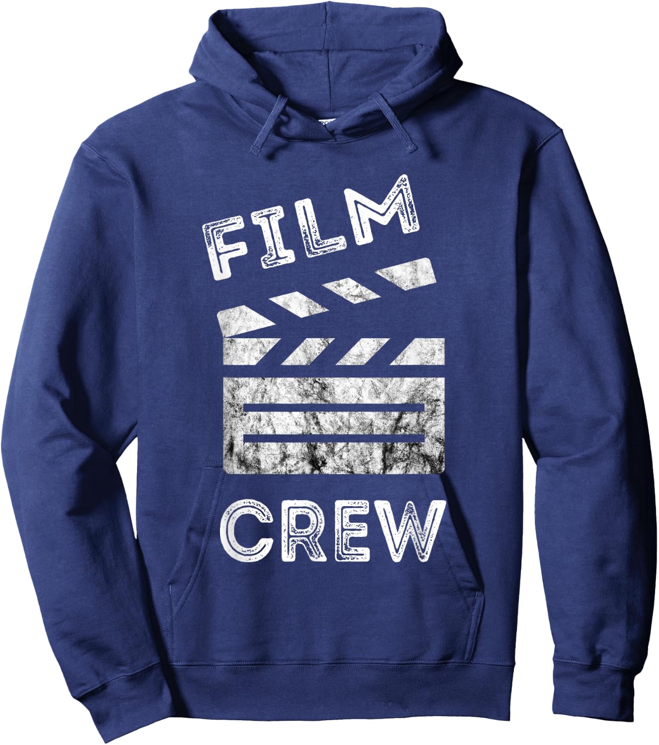 Film Crew Clapboard Film Producer Videographer Filmmaker Hoodie - Hoodie | Navy