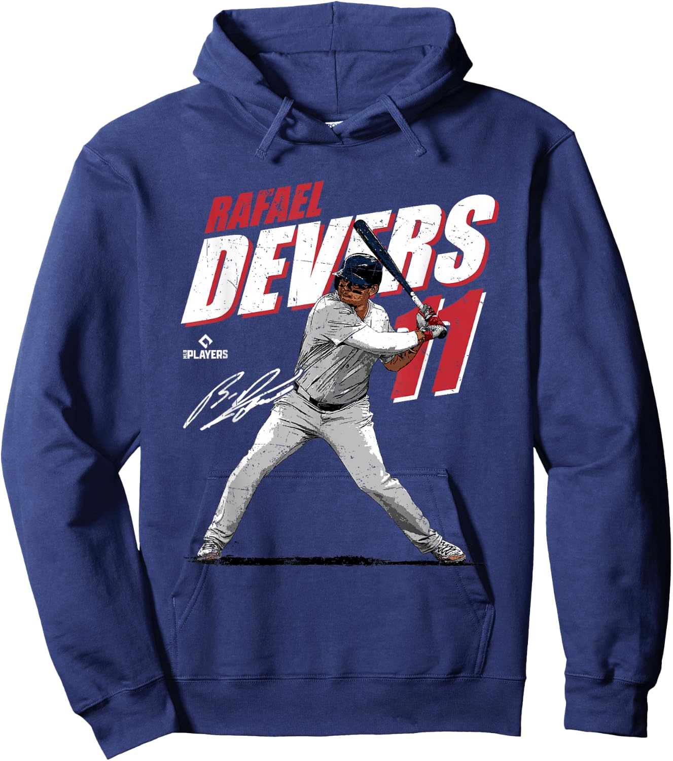 Rafael Devers | Boston Baseball Players | MLBRDS3001 Hoodie - Hoodie | Navy