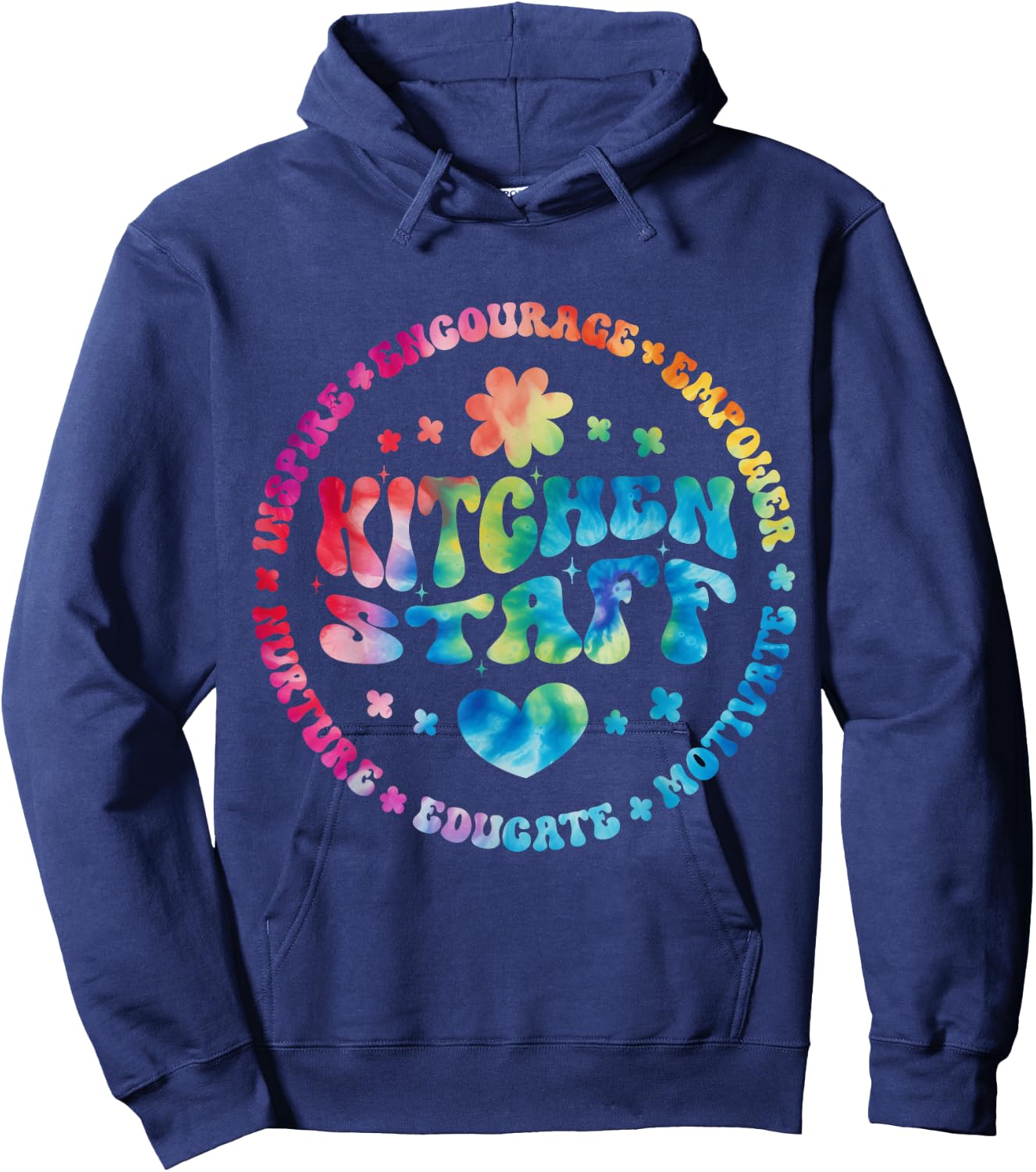 Kitchen Staff Food Service Cafeteria Team School Squad Hoodie - Hoodie | Navy