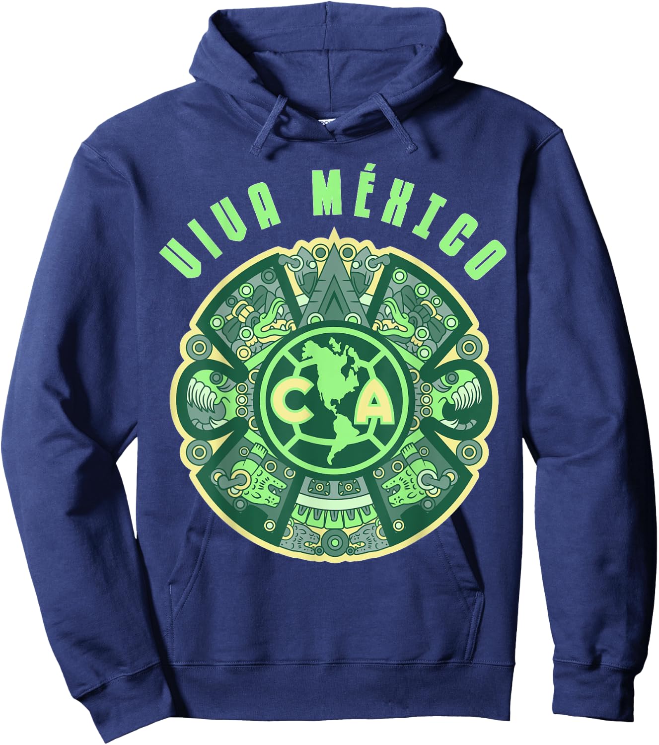 Club América supports the Mexican Soccer team ¡Vamos Tri! Hoodie - Hoodie | Navy
