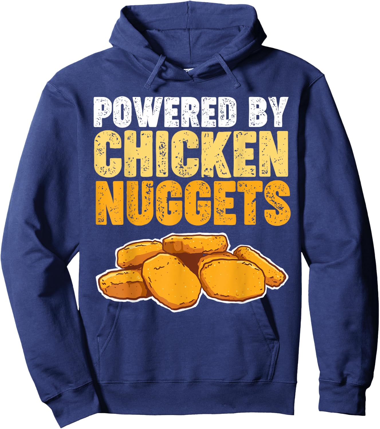 Powered by Chicken Nuggets Hoodie - Hoodie | Navy