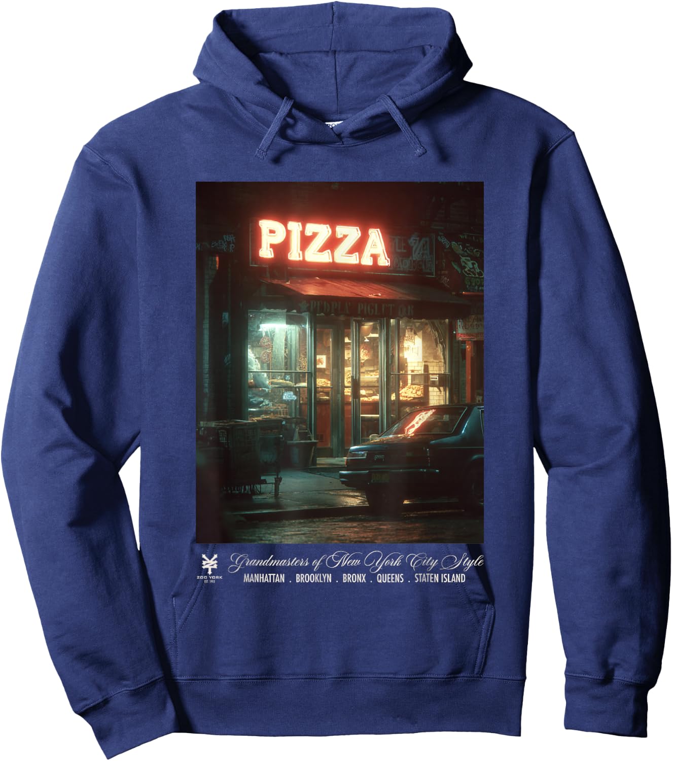 Zoo York Grandmasters of New York City Style Hoodie - Hoodie | Navy