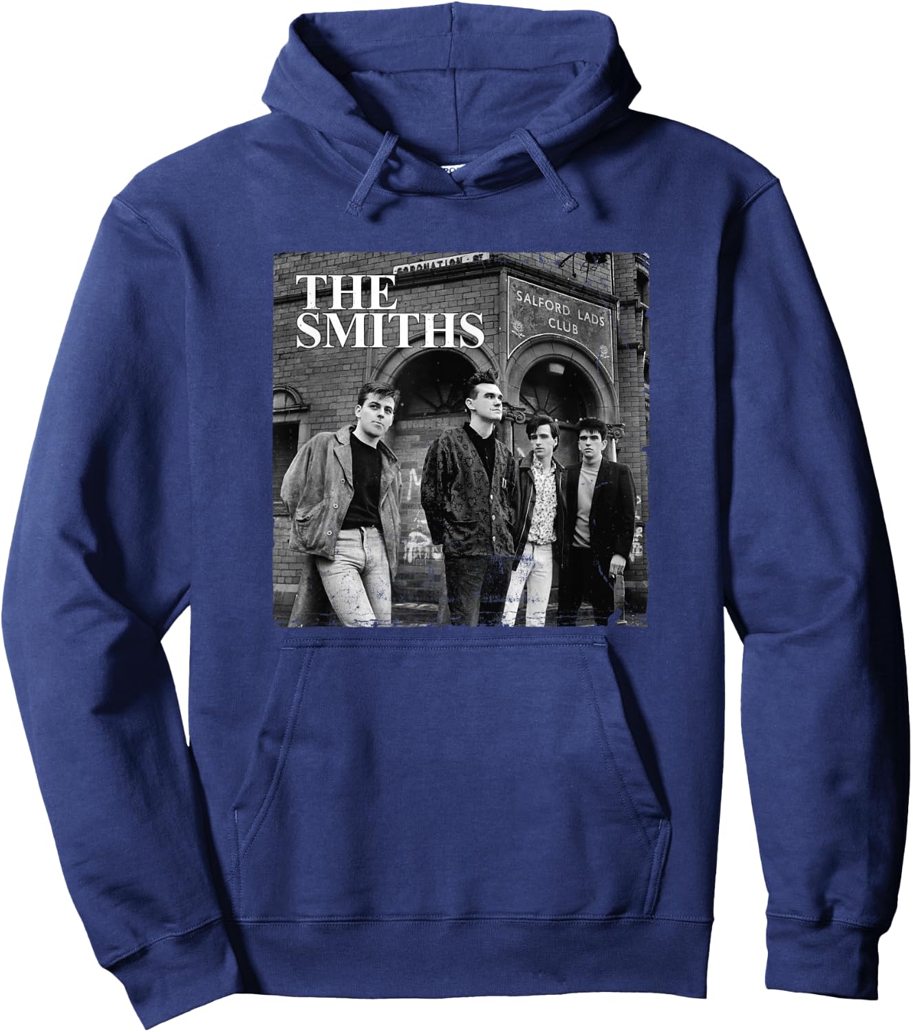 The Smiths Salford Lads Club Band Photo by Stephen Wright Hoodie - Hoodie | Navy