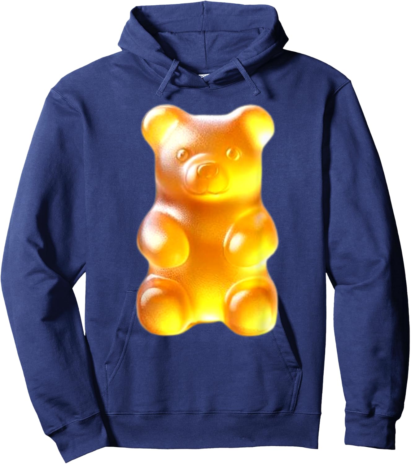 Yellow Gummy Bear Hoodie - Hoodie | Navy