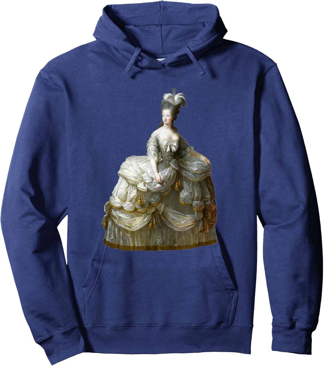 Madame Le Brun Marie Antoinette, Queen of France Hoodie - Hoodie | Navy