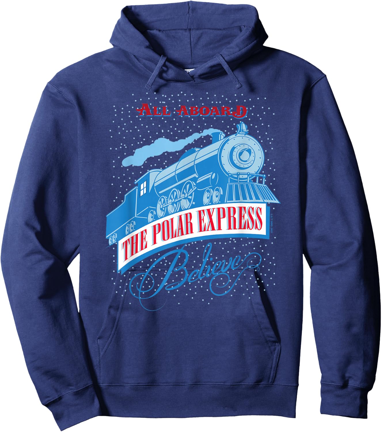 The Polar Express - Believe Hoodie - Hoodie | Navy