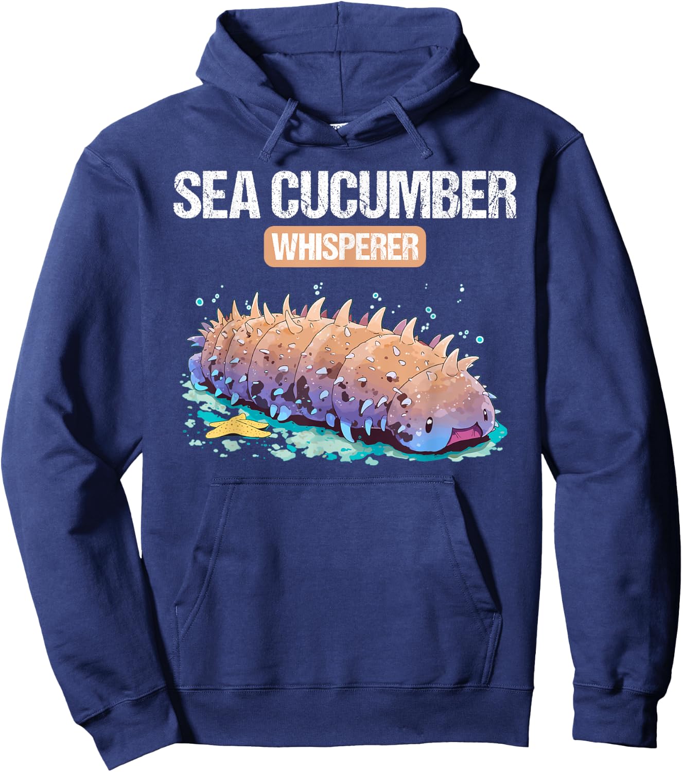 Sea Cucumbers Sea Cucumber Whisperer Hoodie - Hoodie | Navy