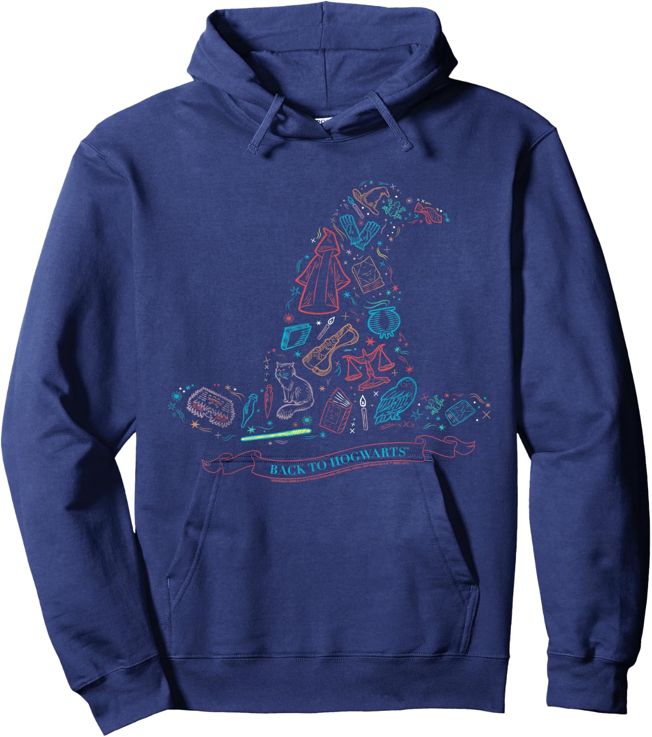 Harry Potter Back to Hogwarts Hoodie - Hoodie | Navy