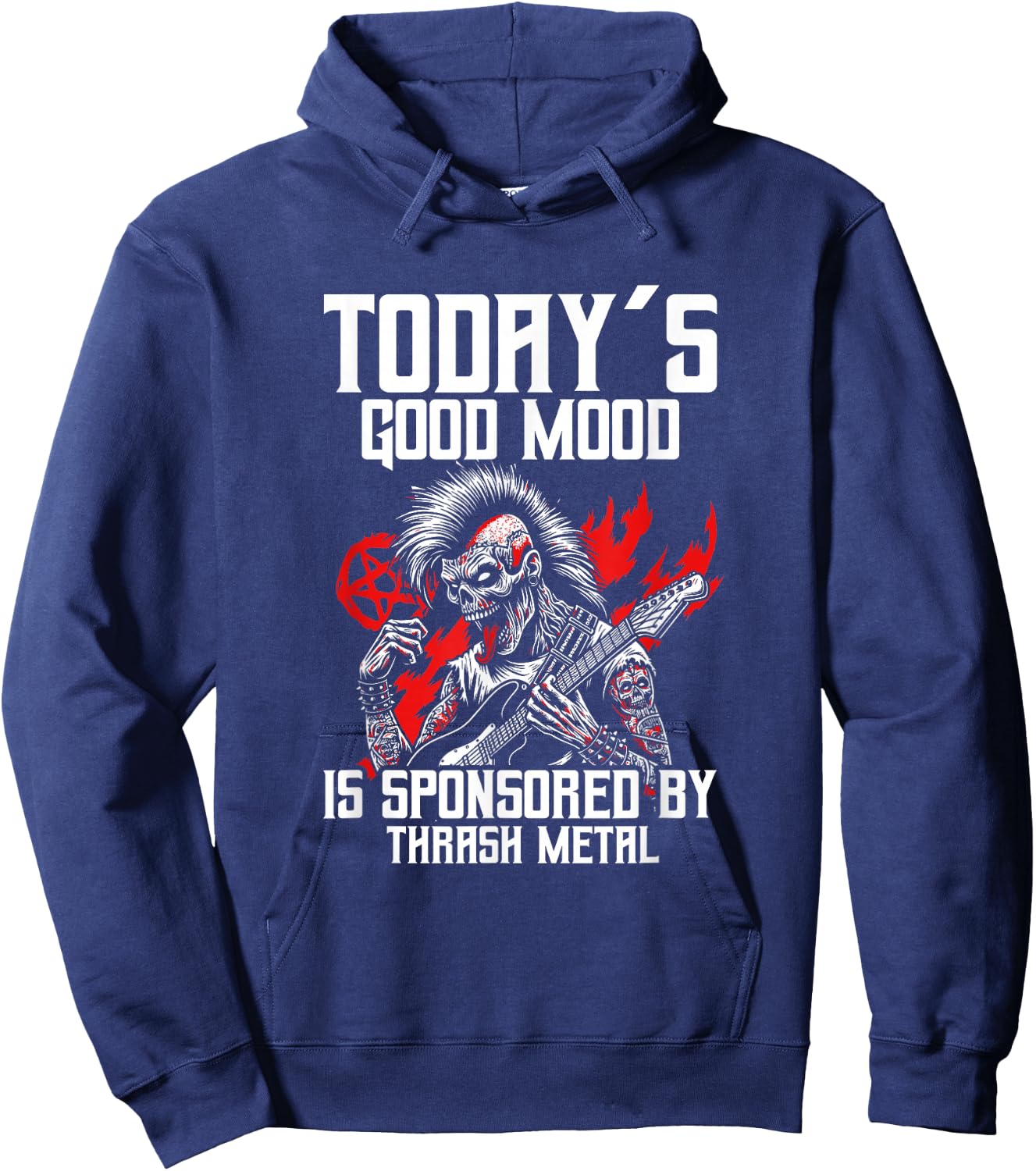 Thrash Metal Music Genre Metal Fan Festival Thrash Metal Hoodie - Hoodie | Navy
