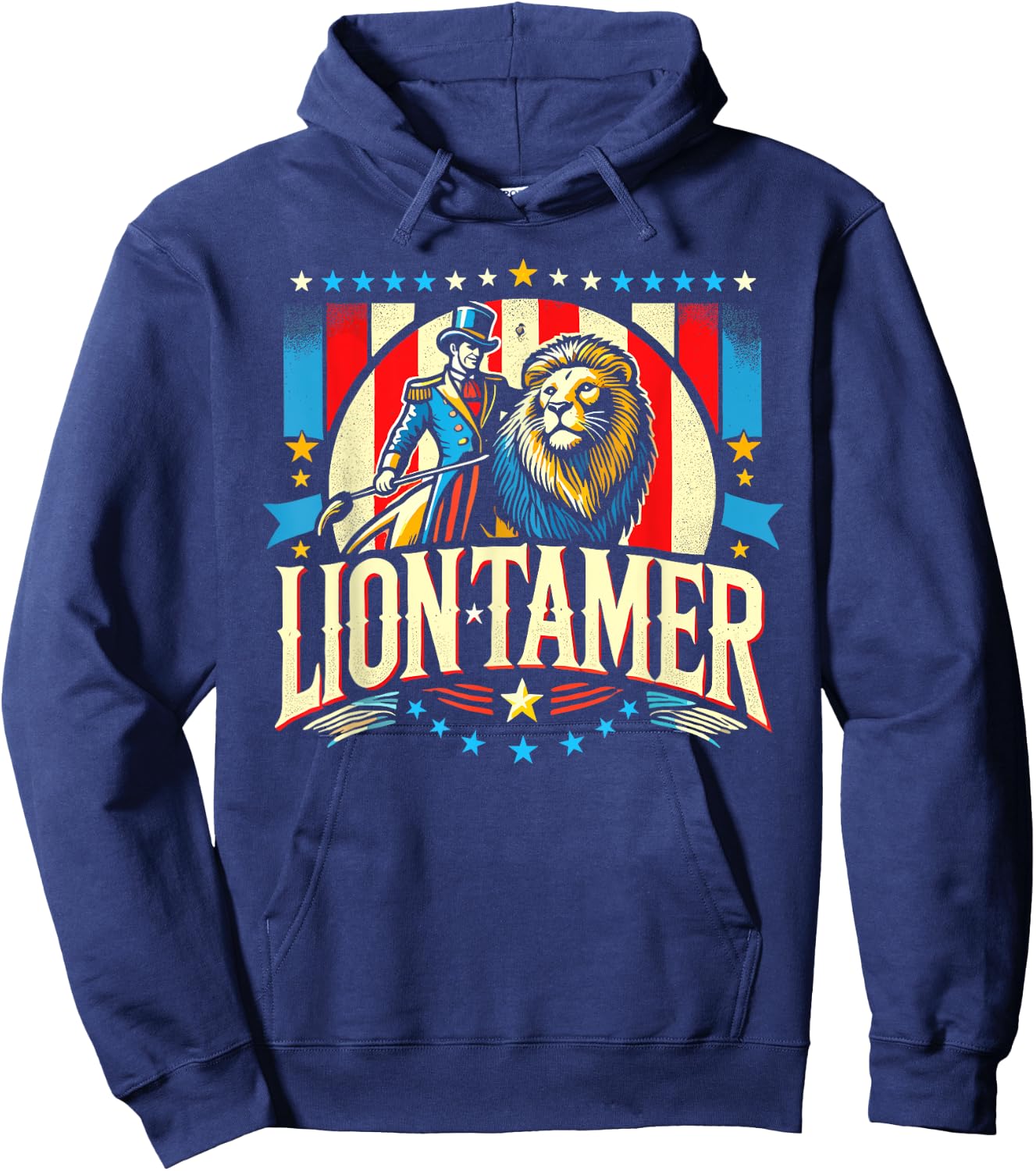 Lion Tamer Shirt Men Women Costume Ringmaster Costume Hoodie - Hoodie | Navy