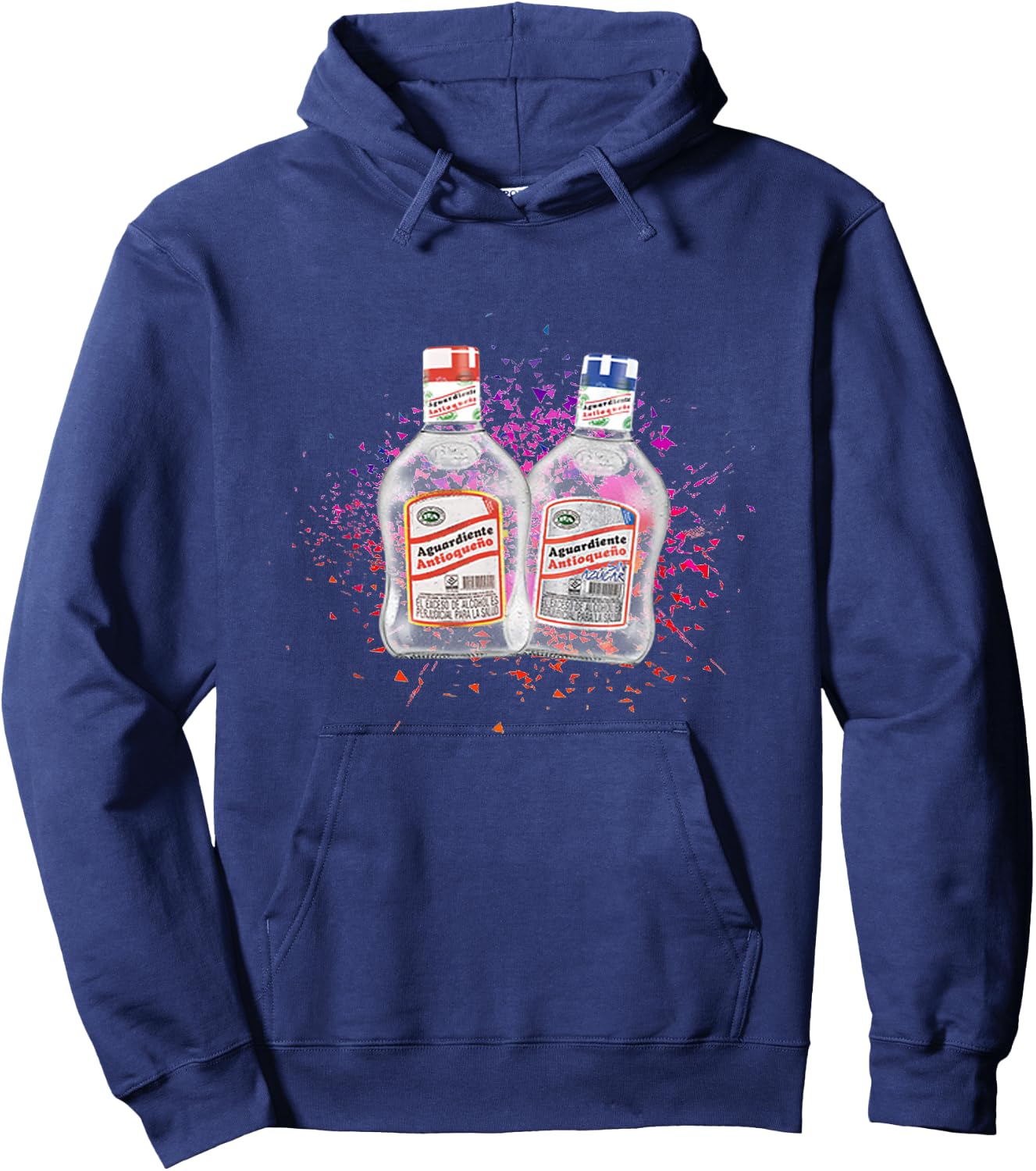 Aguardiente colombian drink Hoodie - Hoodie | Navy