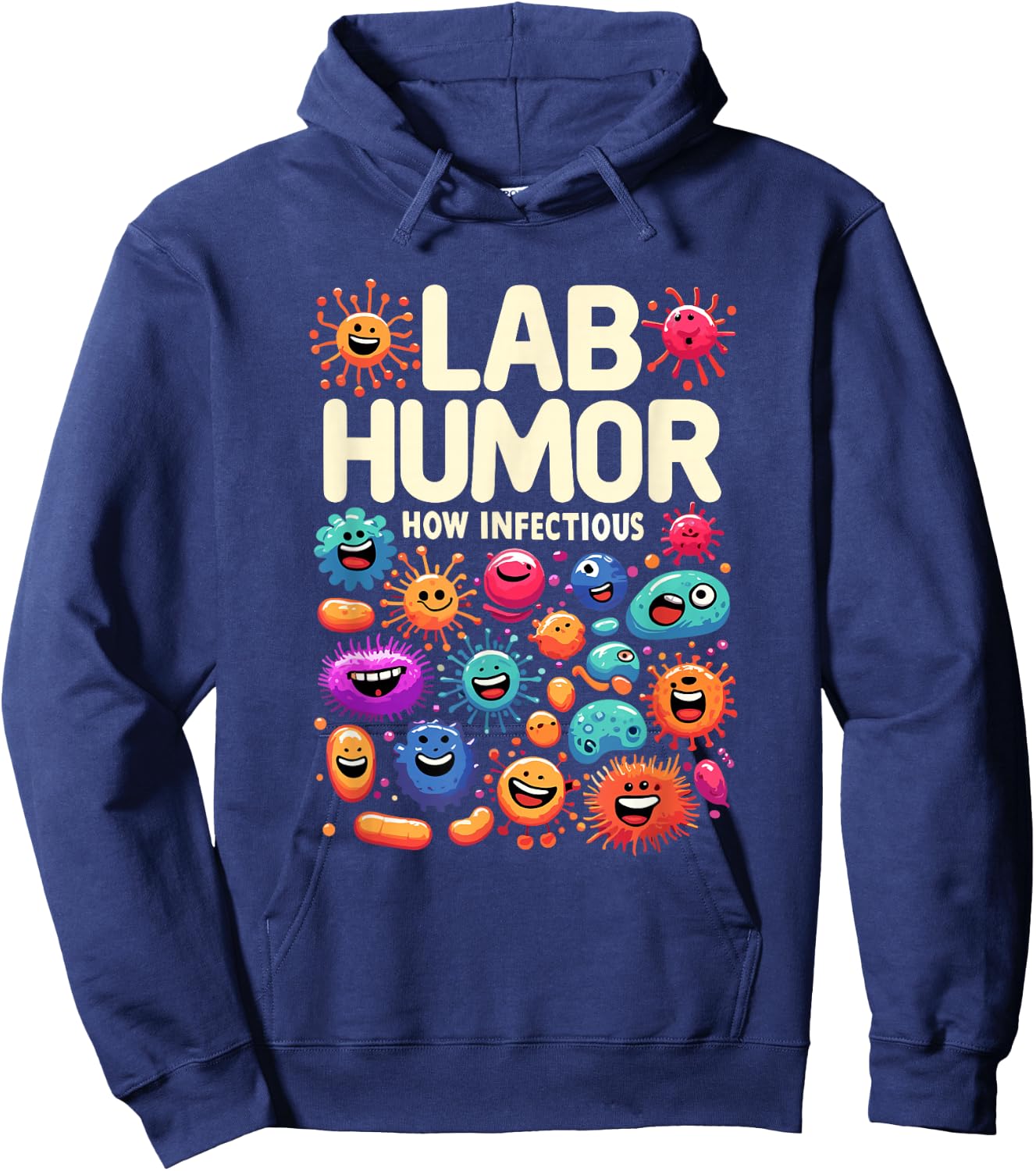 Biologist Microbiologist Microbiology Lab Staph Biology Hoodie - Hoodie | Navy