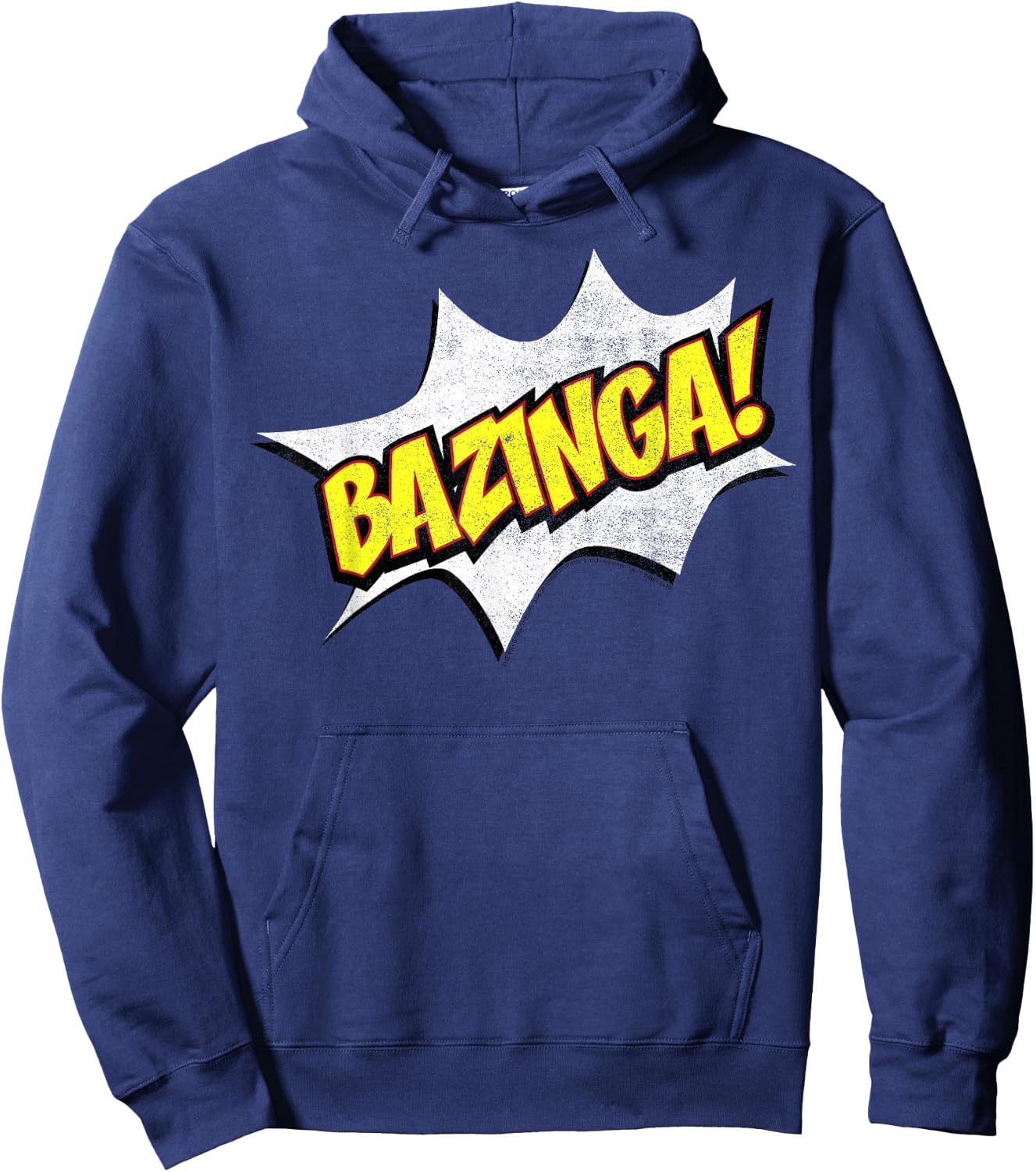 The Big Bang Theory Bazinga Hoodie - Hoodie | Navy