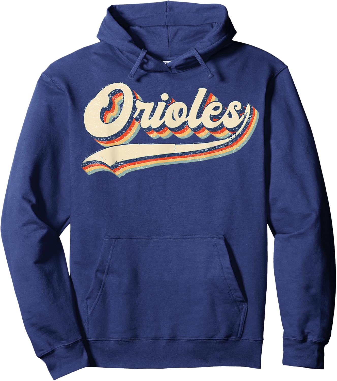 Orioles Sports Name Vintage Retro Gifts Hoodie - Hoodie | Navy