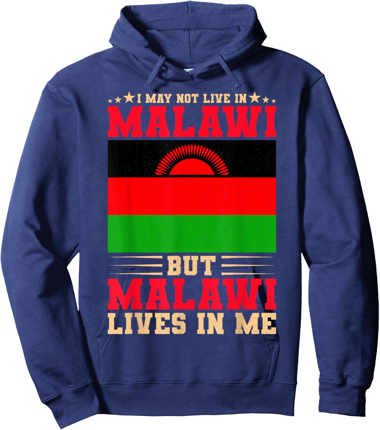 Malawi Hoodie - Hoodie | Navy