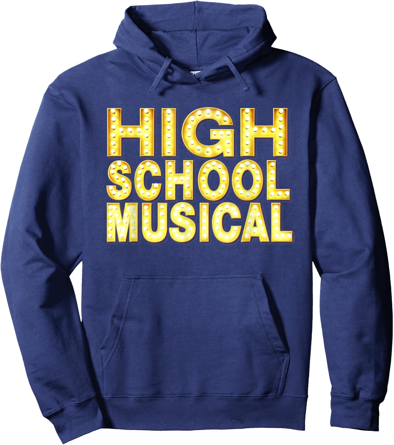 Disney Channel Official High School Musical Movie Logo Hoodie - Hoodie | Navy