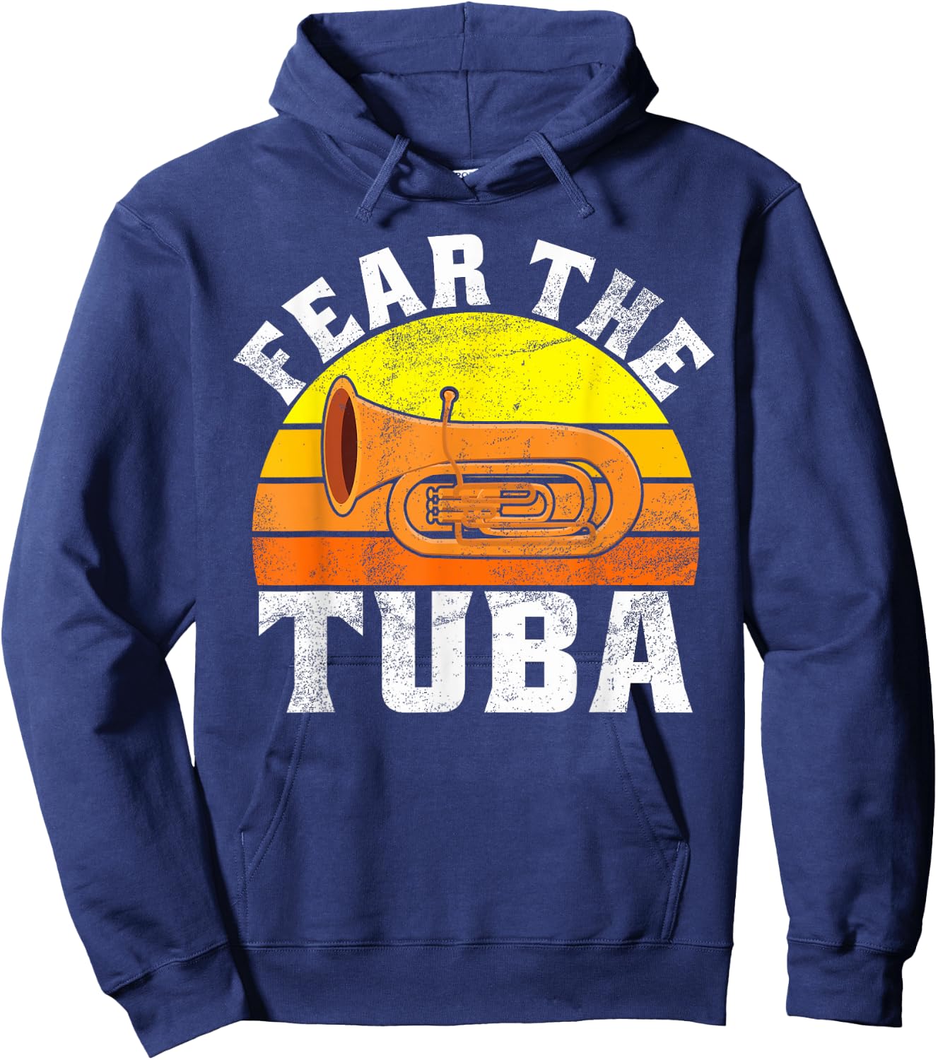 Fear the Tuba Hoodie - Hoodie | Navy