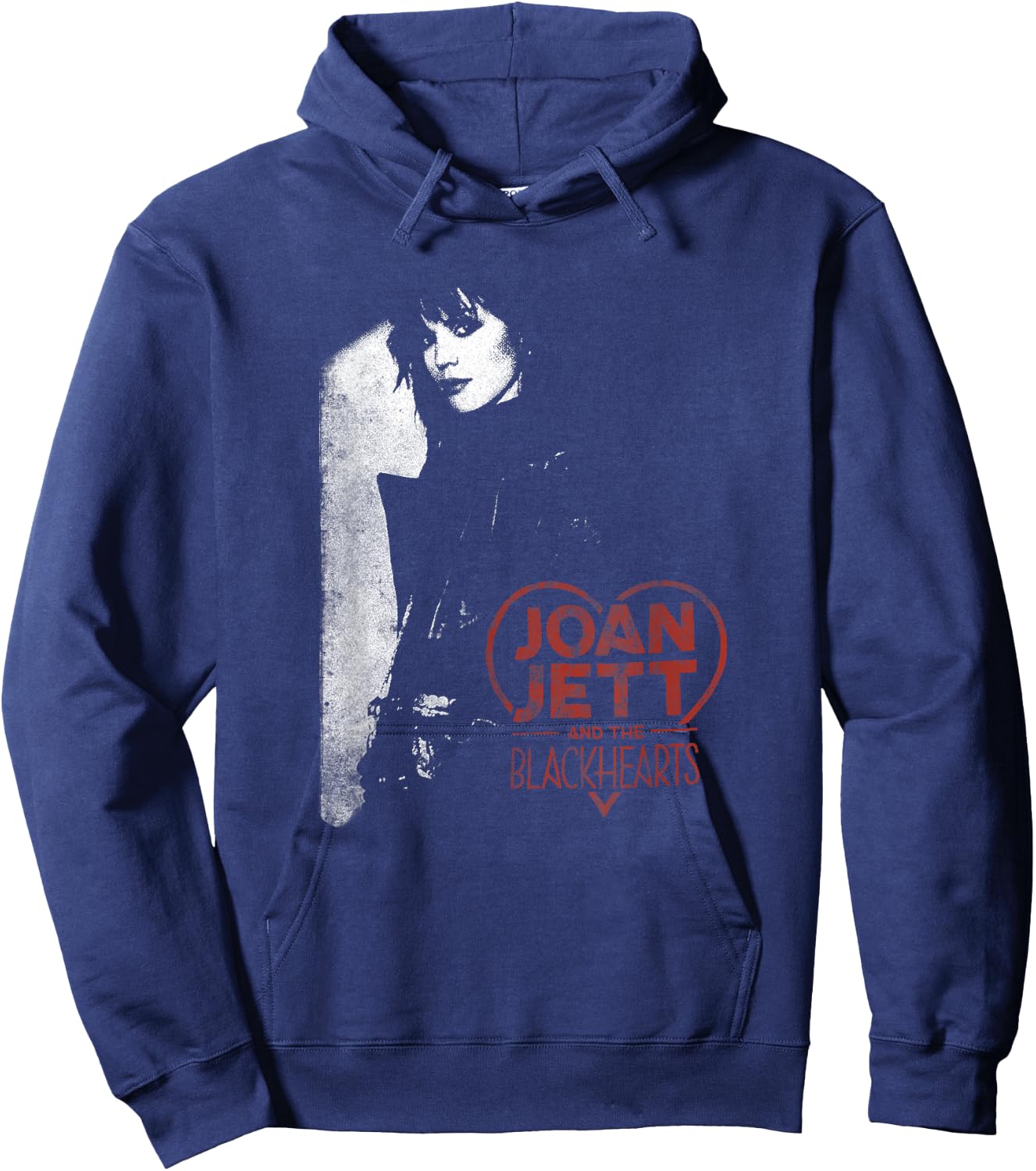 Joan Jett and the Blackhearts - Shadow Hoodie - Hoodie | Navy