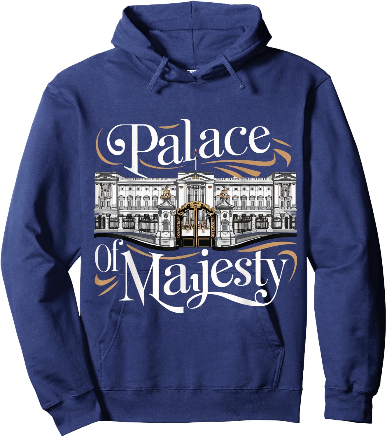 London Palace Buckingham Palace Hoodie - Hoodie | Navy