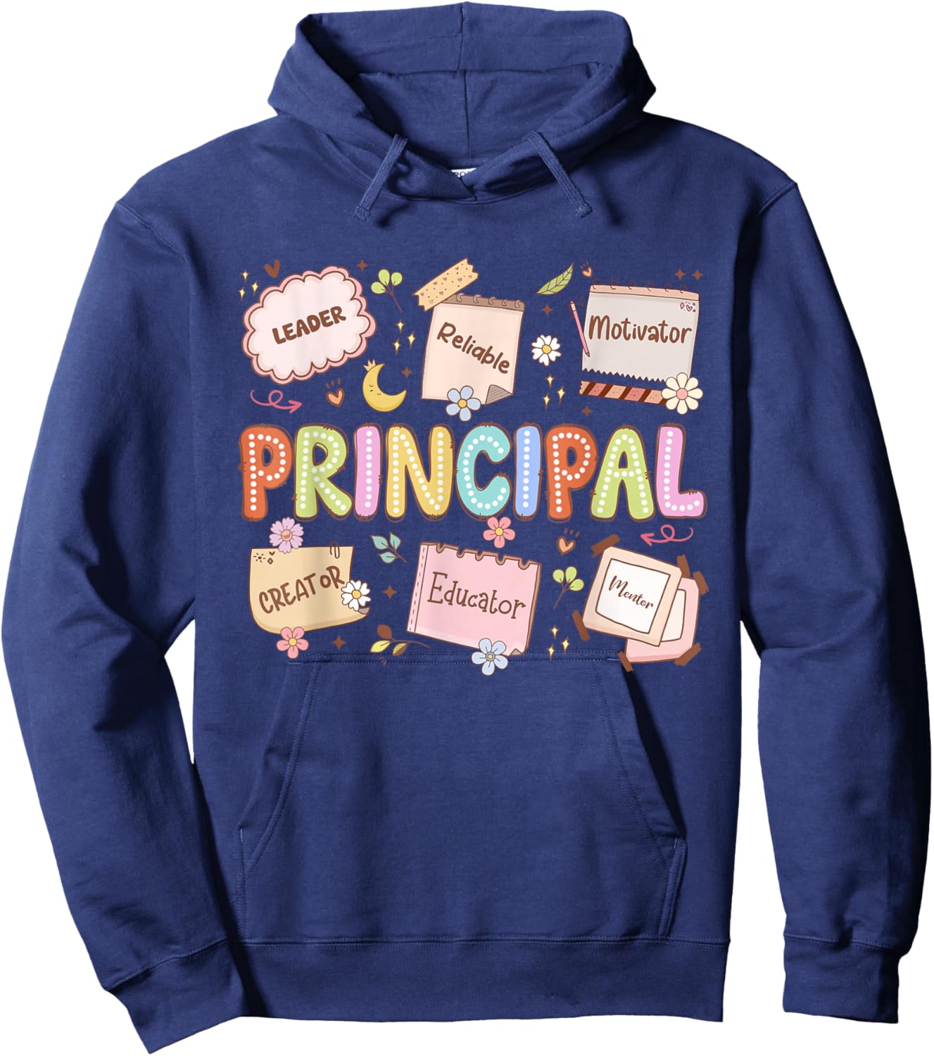 School Principal Appreciation National Principals Month Hoodie - Hoodie | Navy