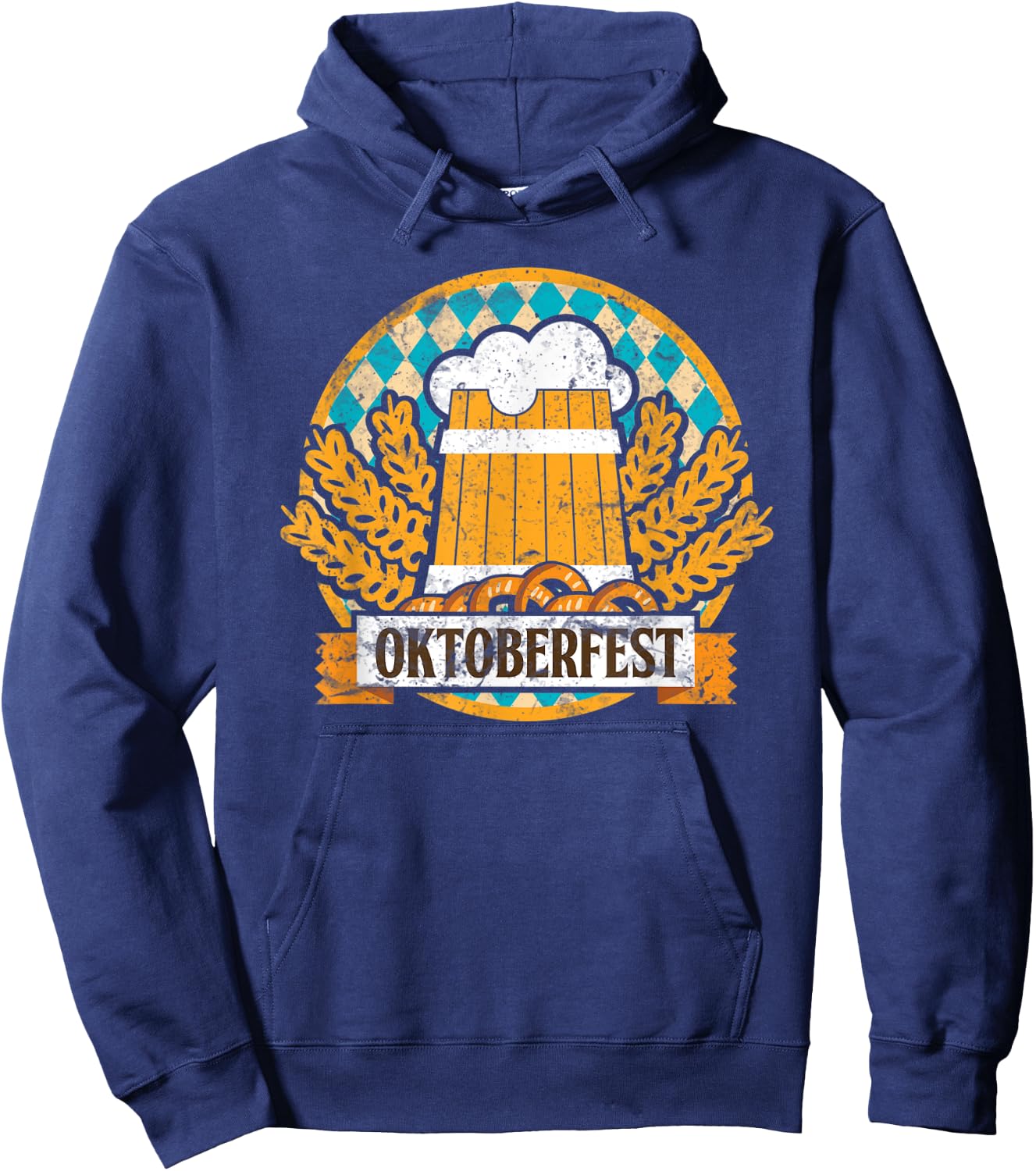 Oktoberfest Shirt German Beer Bier Drinking Men Women Hoodie - Hoodie | Navy