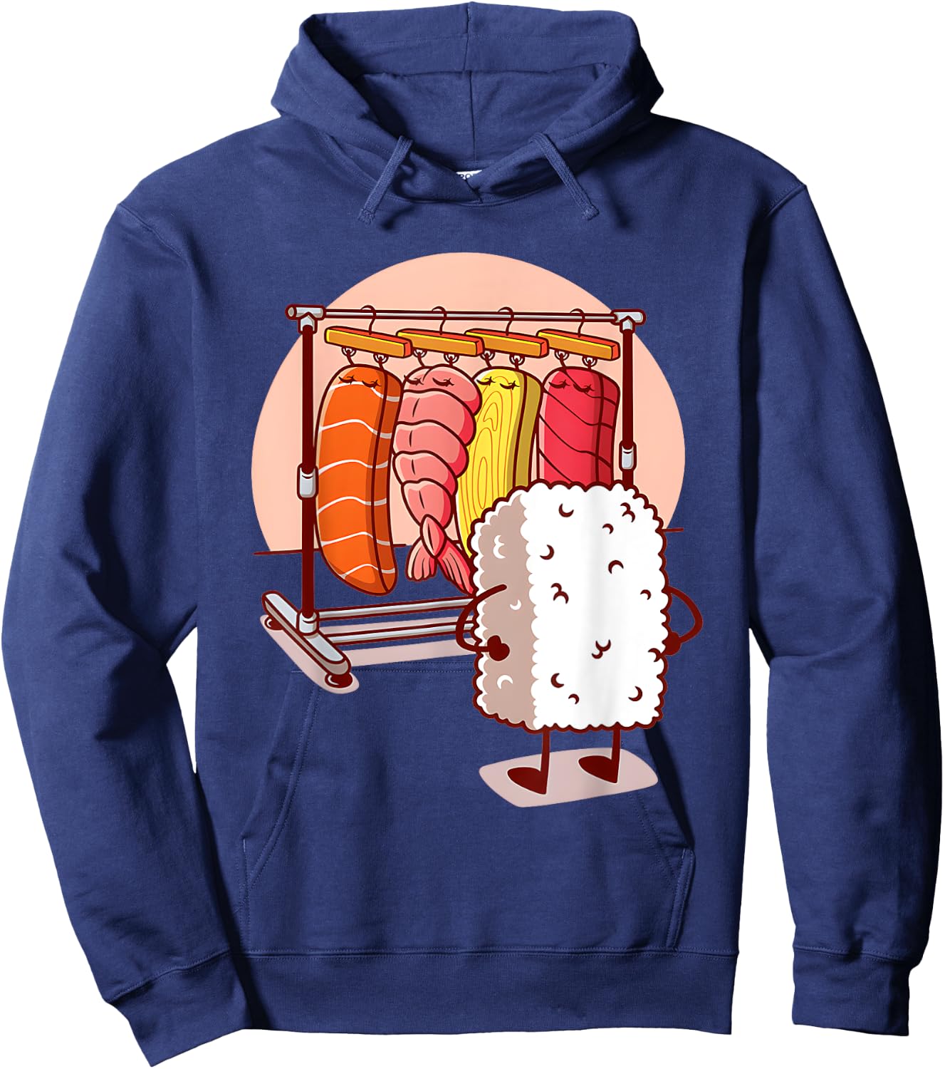 Sushi Wardrobe Olipop Hoodie - Hoodie | Navy
