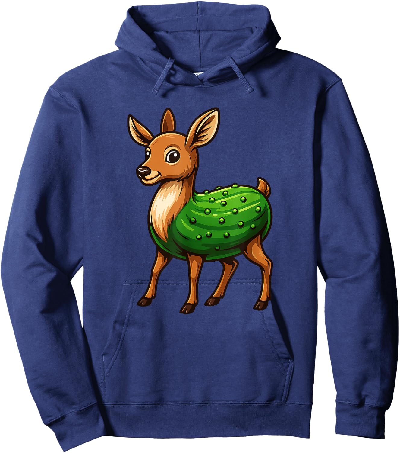 Dill Doe Funny Adult Humor Funny Nature Deer Redneck Hoodie - Hoodie | Navy
