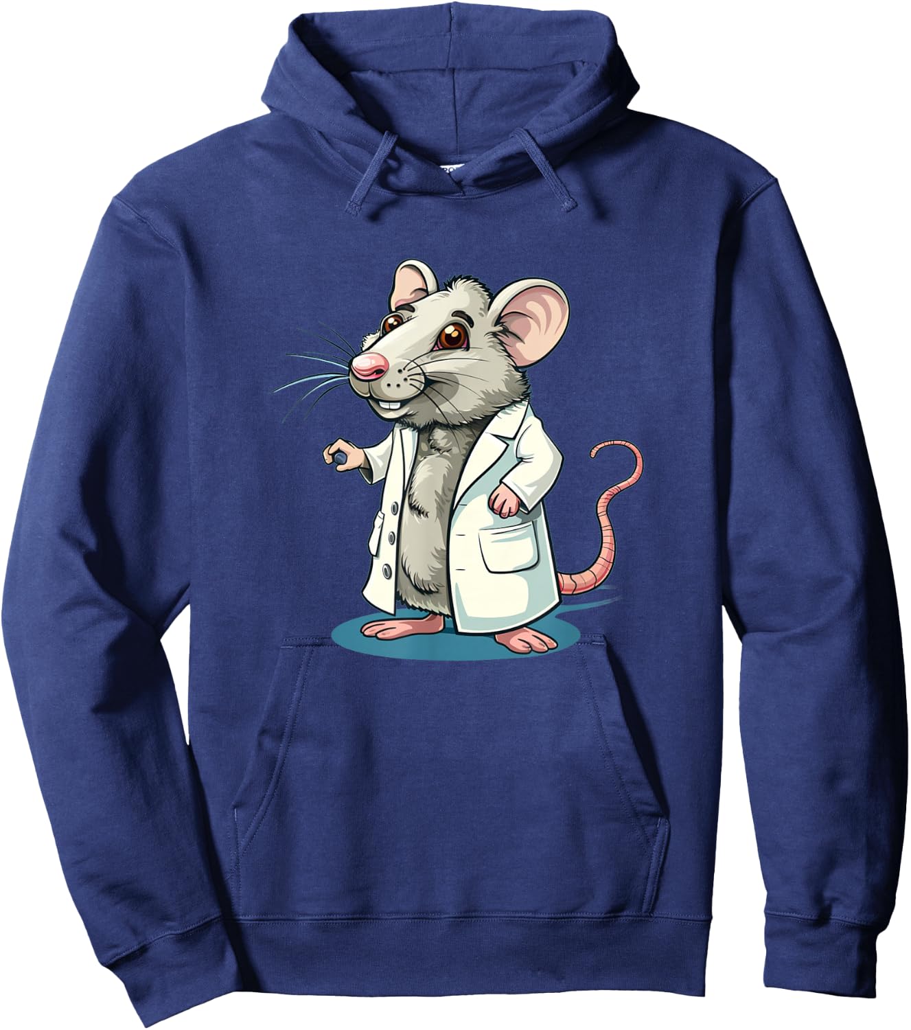 Funny Science Rodent Costume for Lab Rats and Mouses Lovers Hoodie - Hoodie | Navy