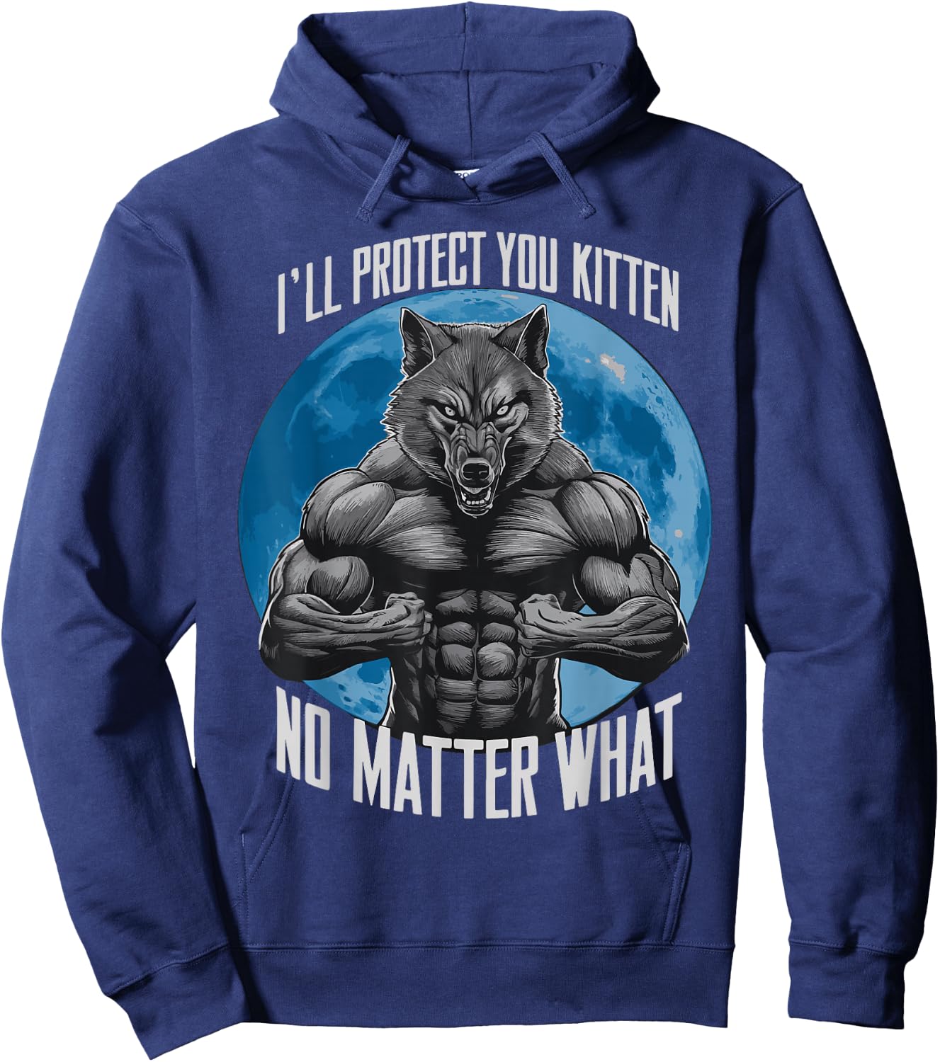 I'll Protect You Kitten No Matter What Hoodie - Hoodie | Navy