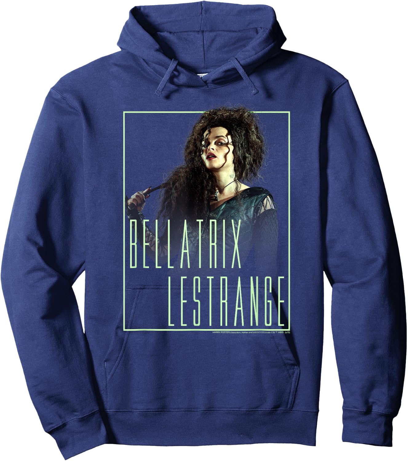 Harry Potter Beatrix Lestrange Framed Photo Hoodie - Hoodie | Navy