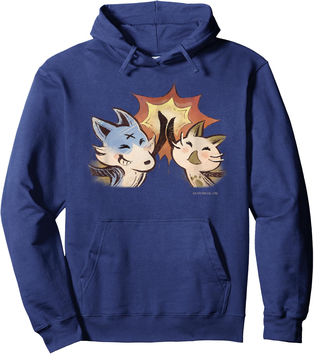 Monster Hunter Rise: Sunbreak We did it! Hoodie - Hoodie | Navy