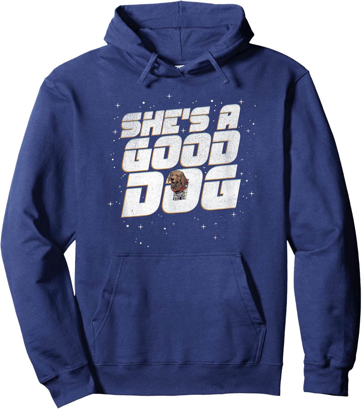 Marvel Guardians of the Galaxy Vol. 3 Cosmo Good Dog Retro Hoodie - Hoodie | Navy