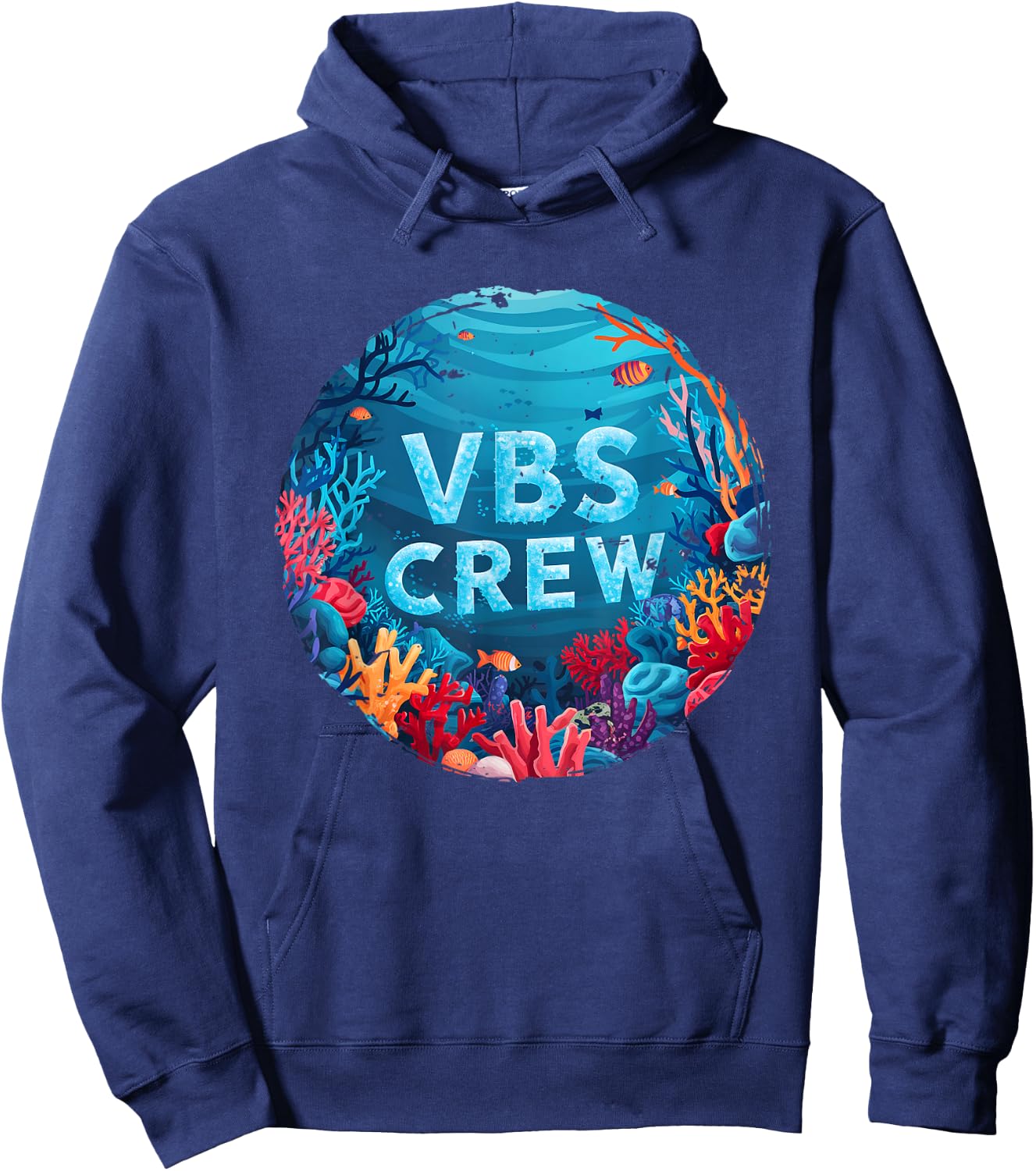 Scuba VBS Crew Vacation Bible School Scuba Diving Underwater Hoodie - Hoodie | Navy
